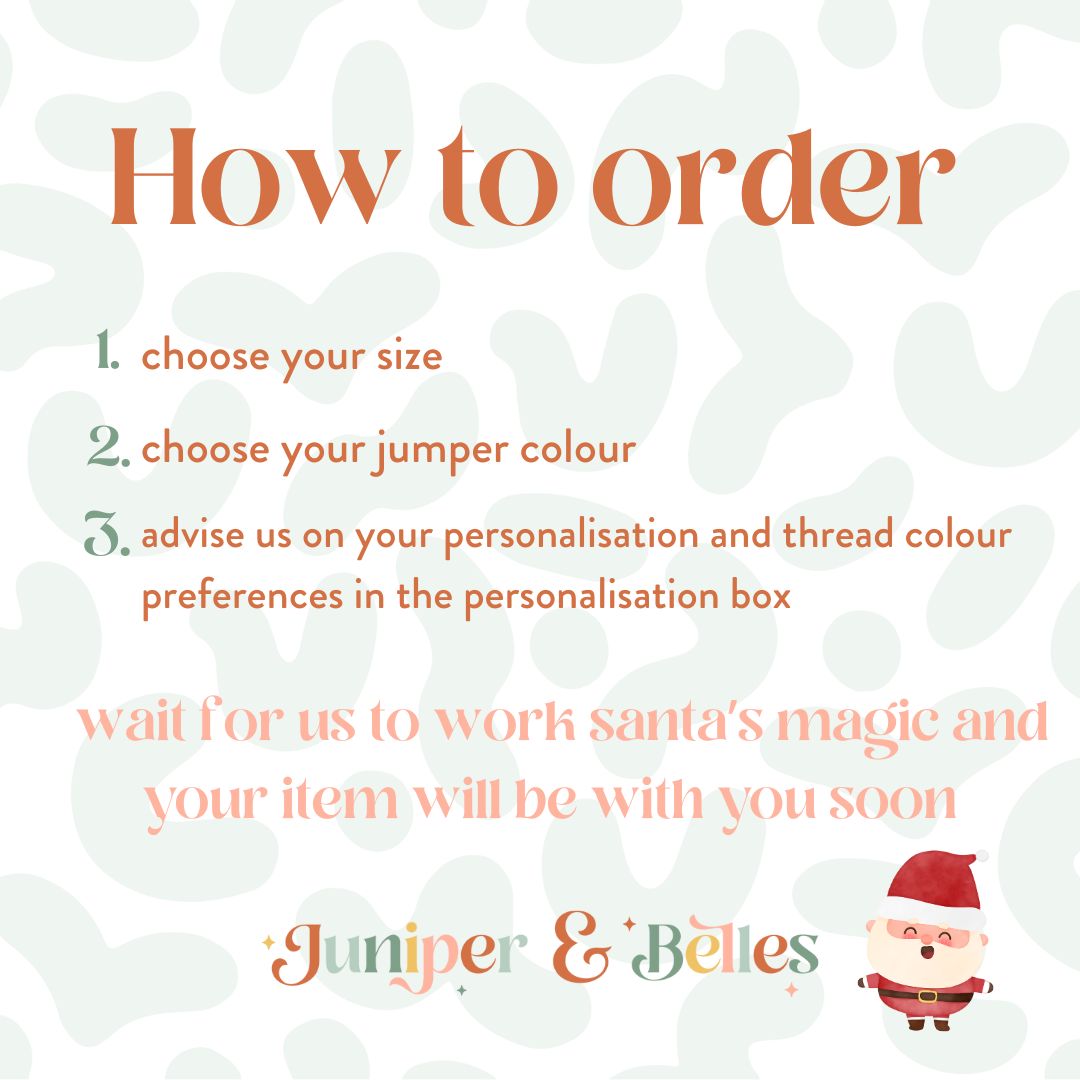 kids christmas Sweater - Name Believes