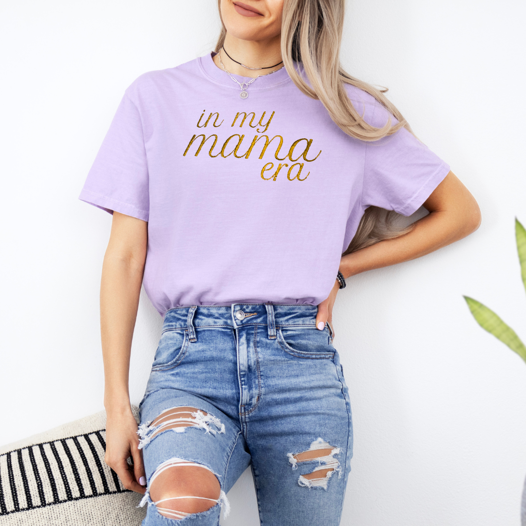 oversized boyfriend Tee 🫶🏻 In my mama era Tee - choose your wording auntie, granny, nanny etc!