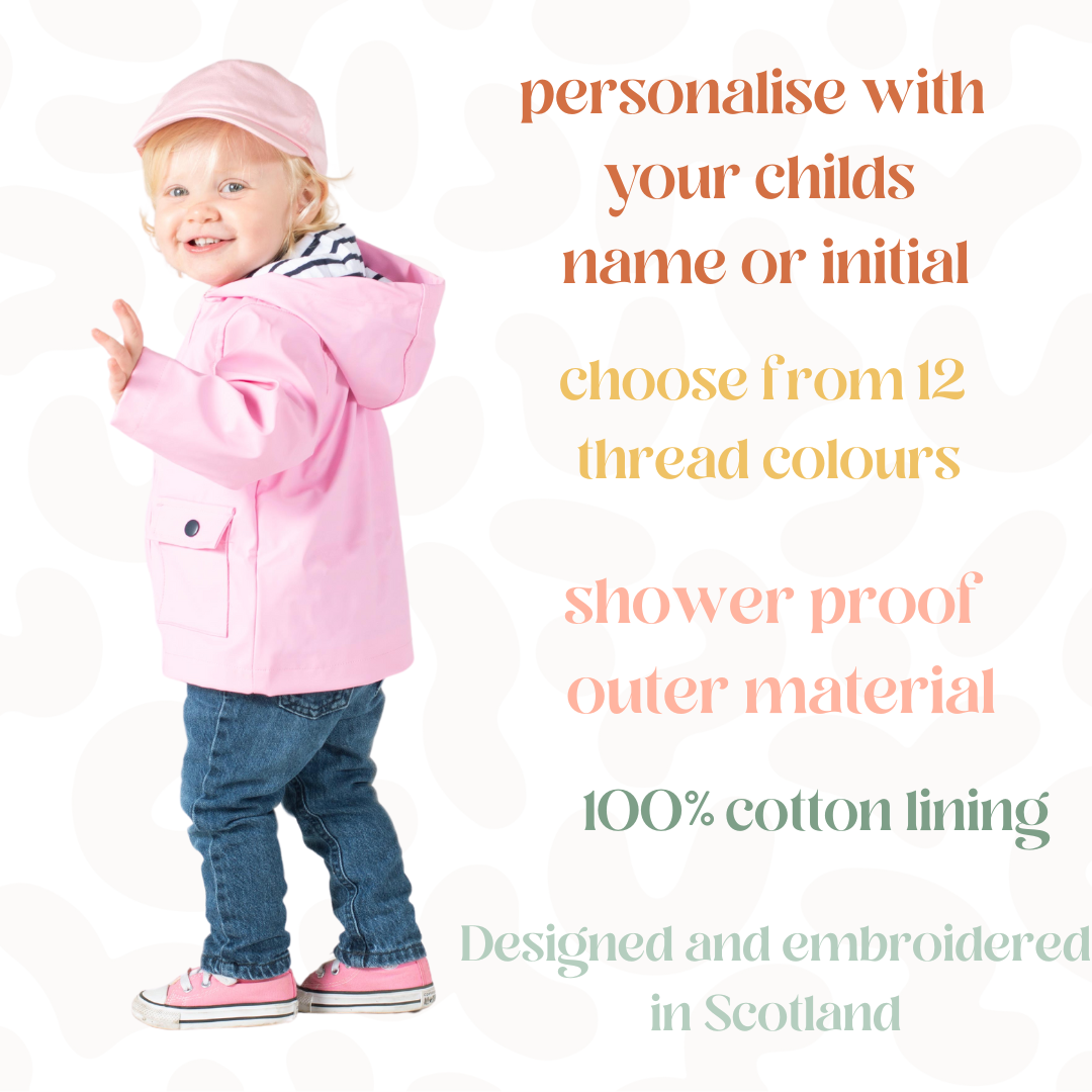 Kids Raincoat - 4 Colour options