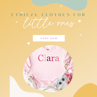 🌟 Custom Embroidered Kids' Sweater - Make It Yours! 🧵Cherry Mix