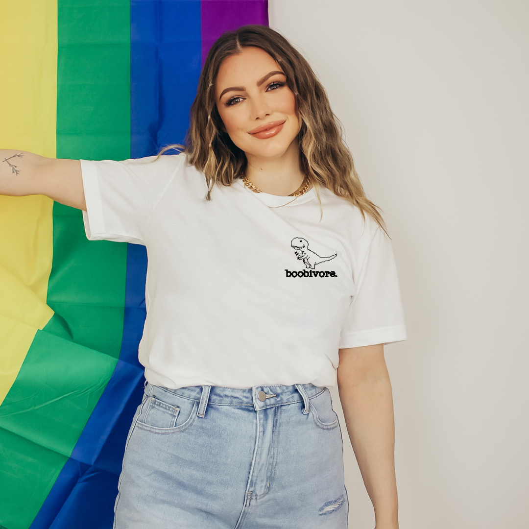 Adult Unisex Boobivore Tee - Colourful options 🌈