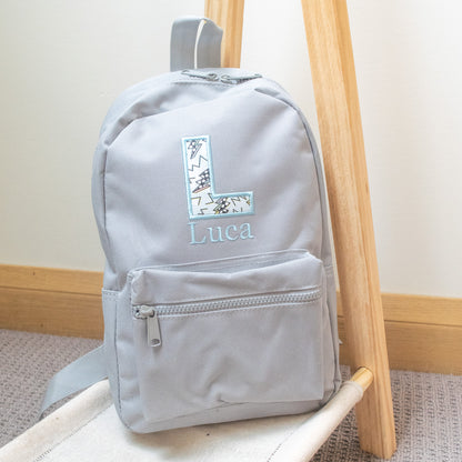 Personalised Rucksack Backpack - Lightning Bolts