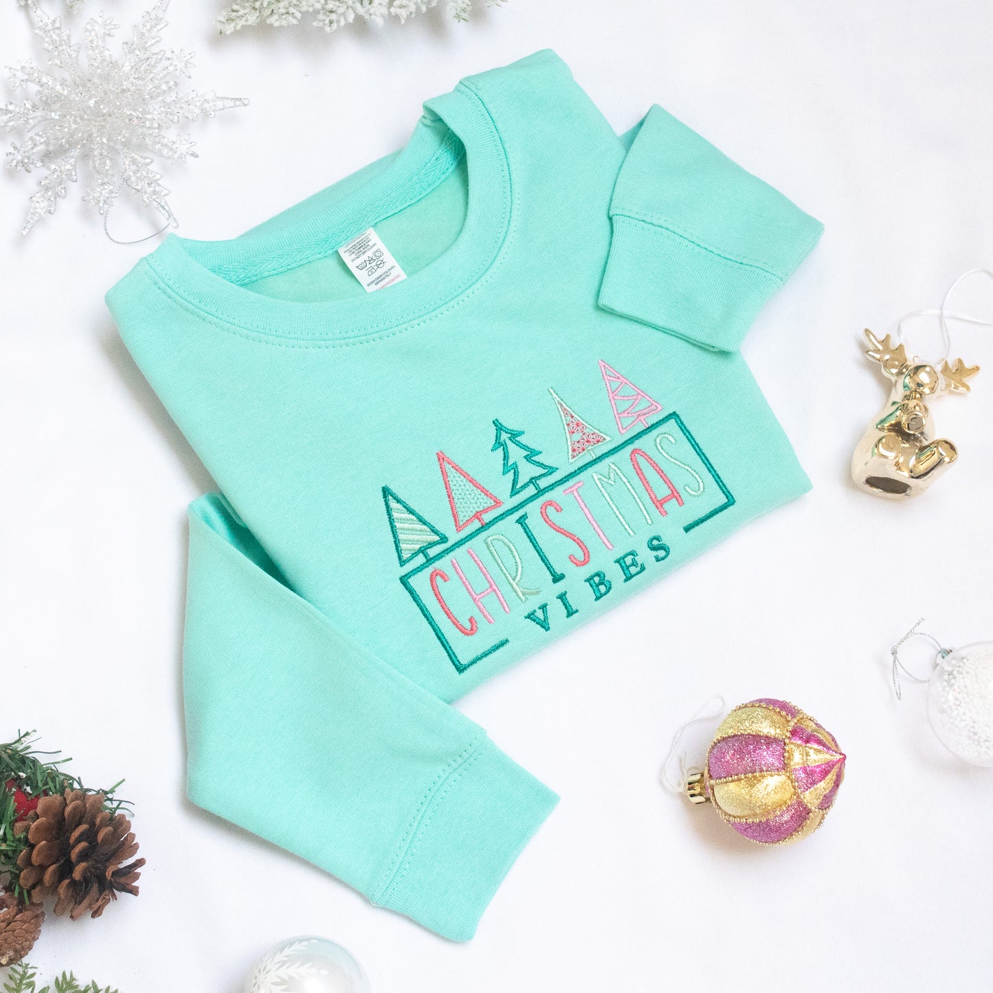 Christmas Vibes Adult Unisex Sweater