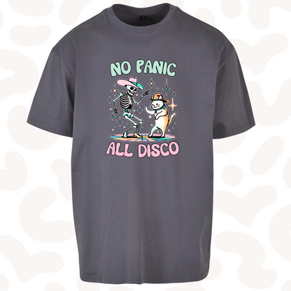 No Panic all disco oversized fit graphic tee heavyweight