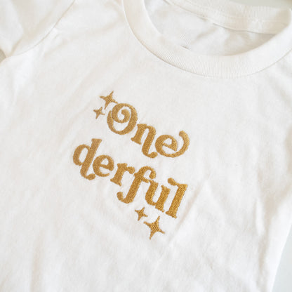 One derful first Birthday T-shirt