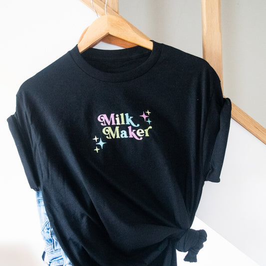 Milk maker Tee Breastfeeding slogan t-shirt
