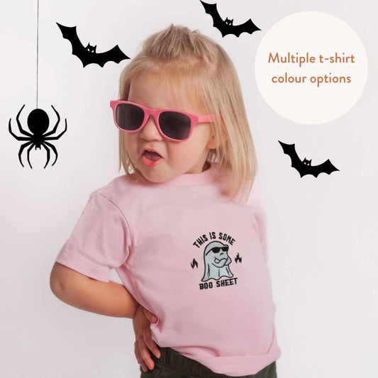 Boo Sheet Kids Halloween T-shirt