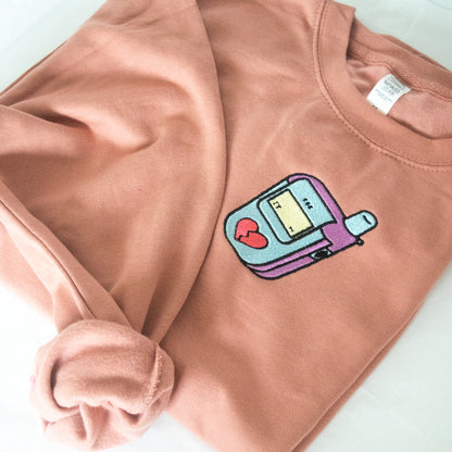 ☎️ Adults 90s retro flip phone sweatshirt 🍭