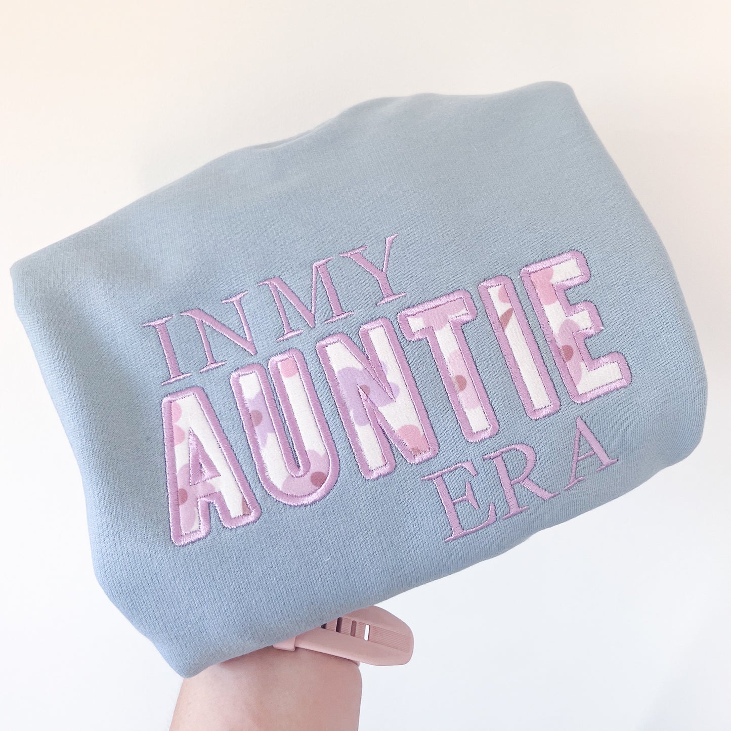 In my Auntie Era Sweatshirt - Little Flower