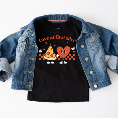 Love at first slice kids t-shirt children's 2 Colour options