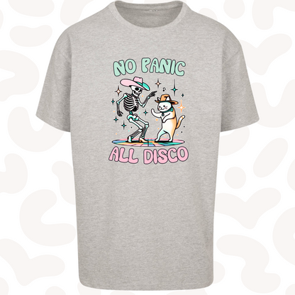 No Panic all disco oversized fit graphic tee heavyweight