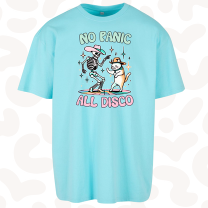 No Panic all disco oversized fit graphic tee heavyweight