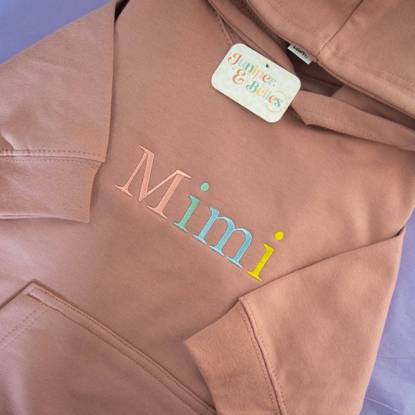 🌟Kids' Custom Hoodie 🌈 | Personalise Your Little One's Style! 🎨 Rainbow Mix