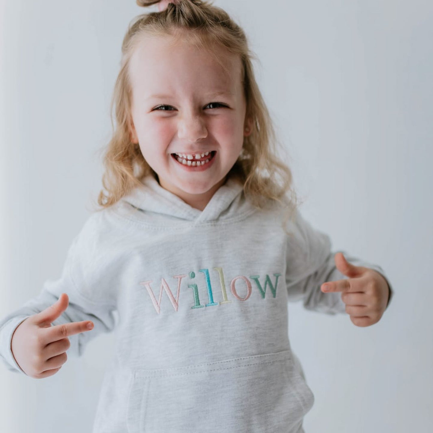 🌟Kids' Custom Hoodie 🌈 | Personalise Your Little One's Style! 🎨 Rainbow Mix