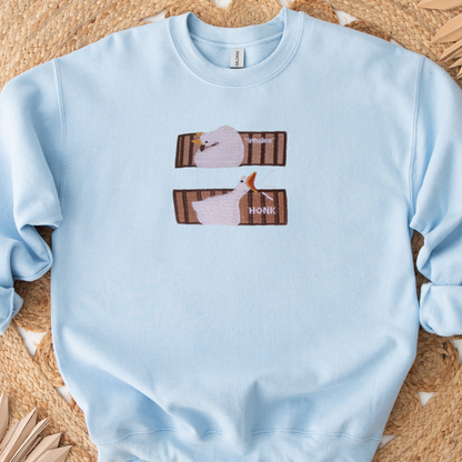 Playful Honk Goose Kids' Jumper - Fun and Comfy Style! 🦢👧👦