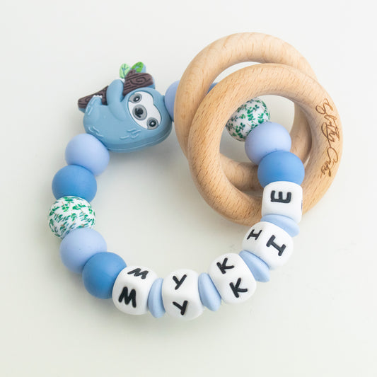 Sloth Teether - Blue