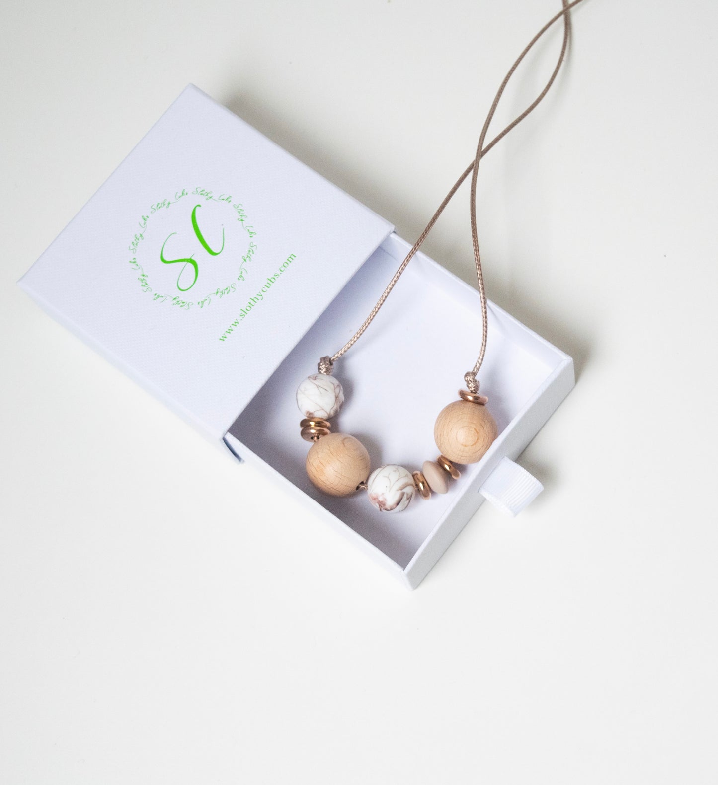 Teething Necklace Luxury Gift Box