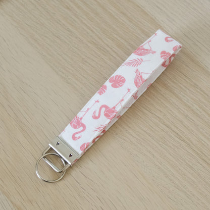 Wristlets 100% cotton keyring key holder accessory